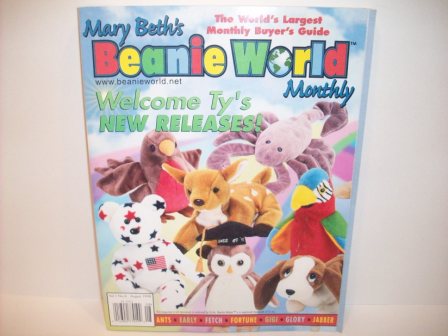 Mary Beth's Beanie World Monthly Vol. 1, No. 6 August, 1998